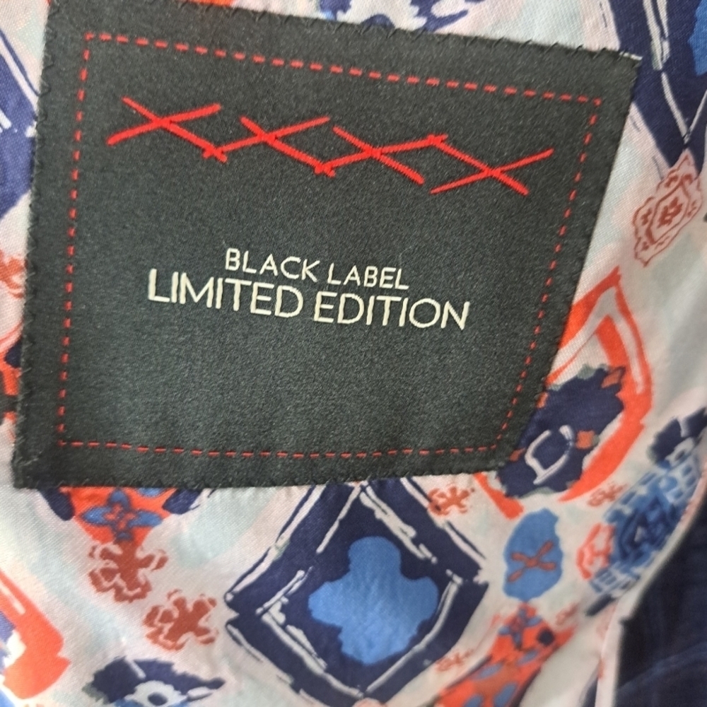 Vitale Barberis Canonico Wool Silk Linen Blend Men's 44 Single Breasted Blazer - Picture 5 of 10